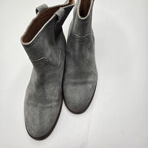 Madewell Women's Otis Grey Suede Ankle Booties‎ Size 8